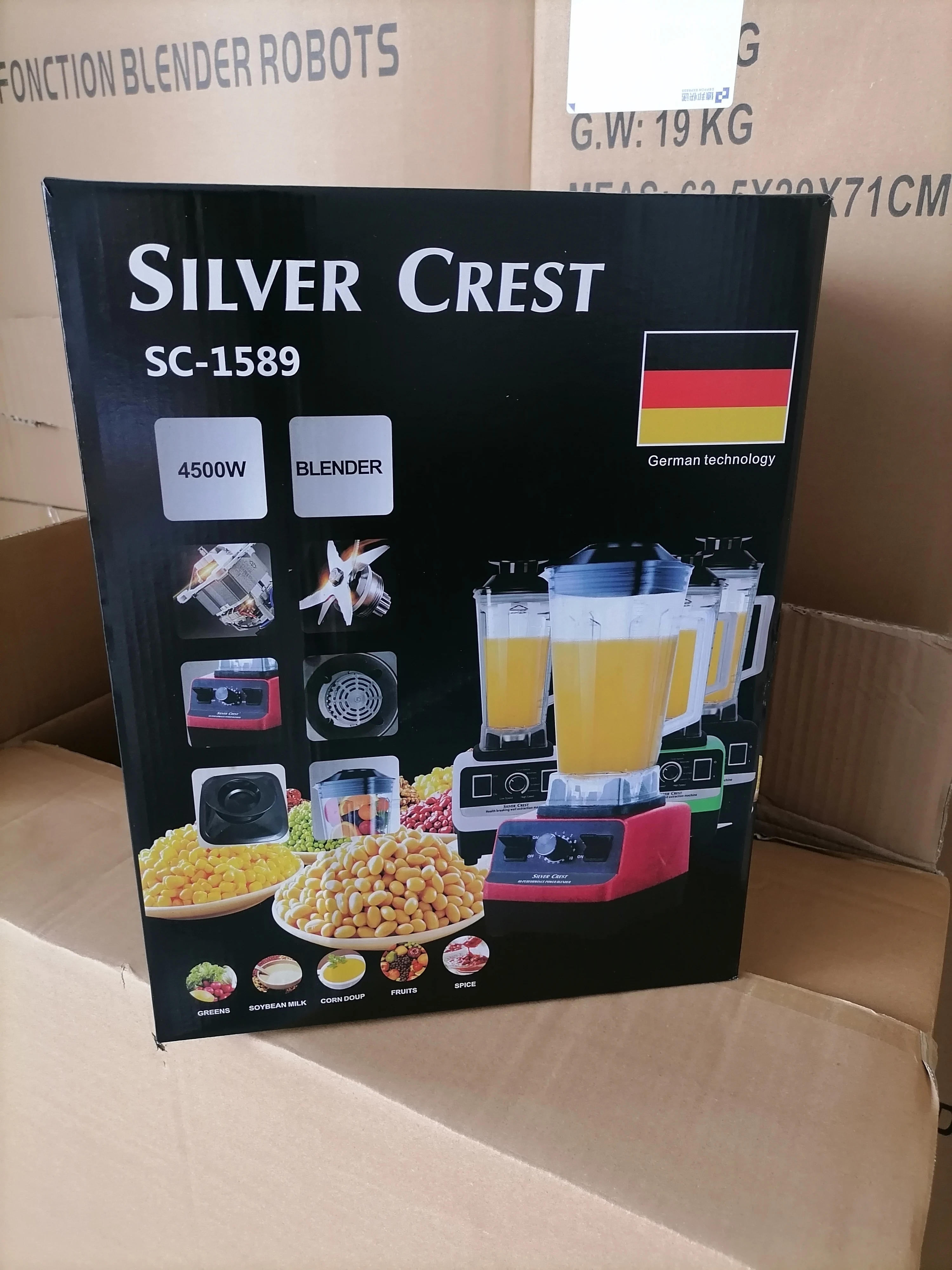 Licuadora Silver Crest SC-1589 - Accesorios con estilo MJ