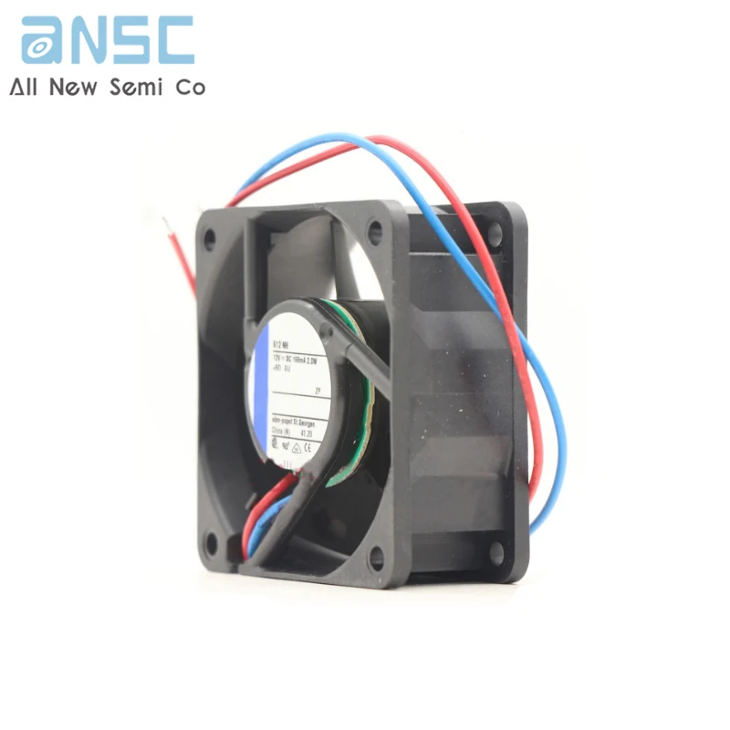 Original Axial fan 612NH 6CM 6025 12V 166MA 2.0W