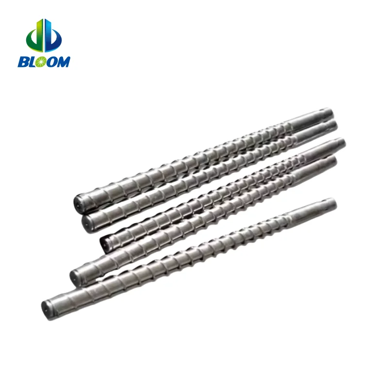 Refurbishment Plastic Extruder Parts Nitriding Treatment Single Screw and Barrel for PE  Hard Scrap