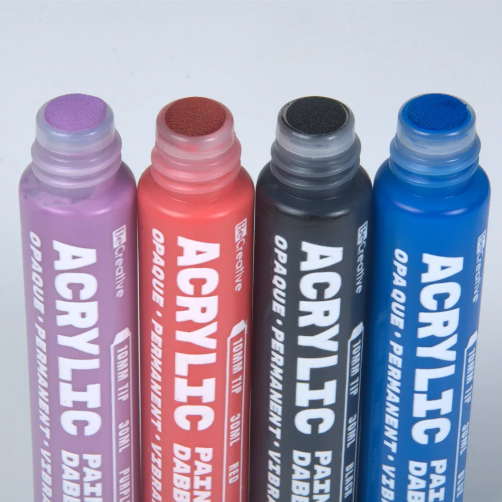 Custom 30ml Bingo Dabber Acrylic Ink Art Markers Set for Home Party & Creativity