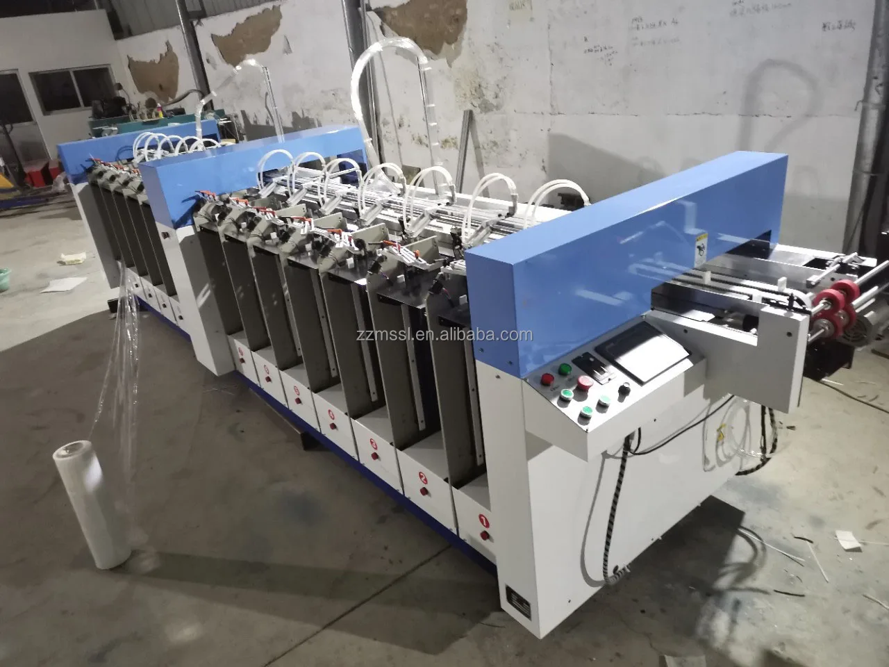 Automatic Book Paper Collator Machine Calendar Sheet Collator Gathering Machine