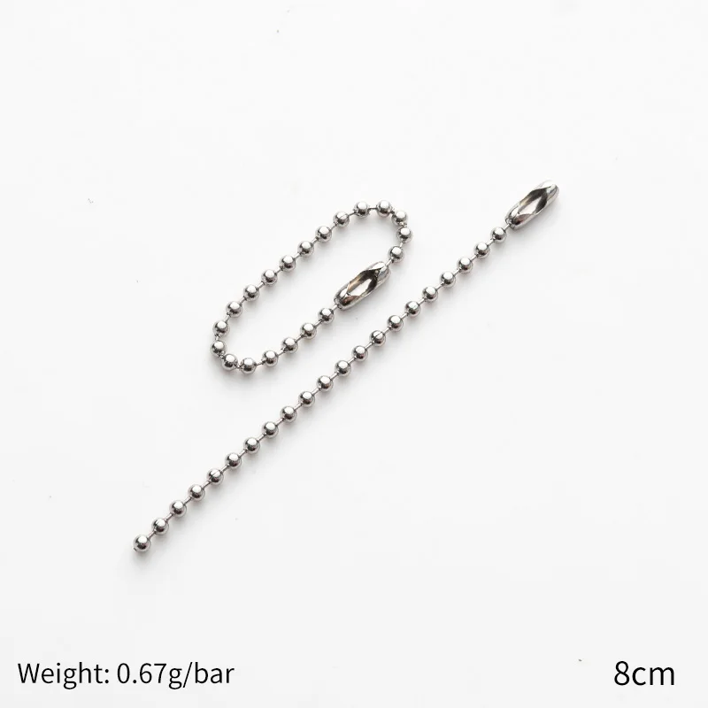 Wholesale Keychain Accessories - Stainless Steel Ball Chains