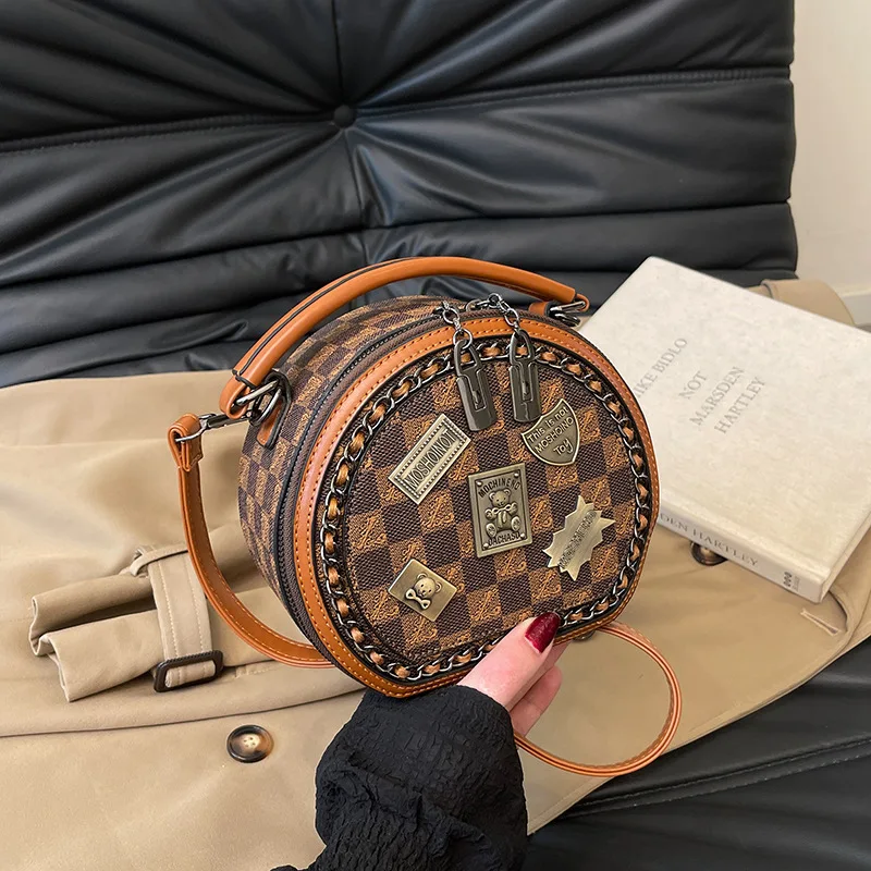 High End Women's Bag 2025 New Model, Internet Celebrity Versatile Shoulder Crossbody Bag, Fashionable And Personalized Handbag