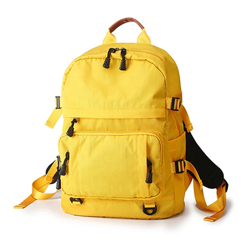 Outdoor Custom Logo Casual Sports School Bags Backpack With Zipper
