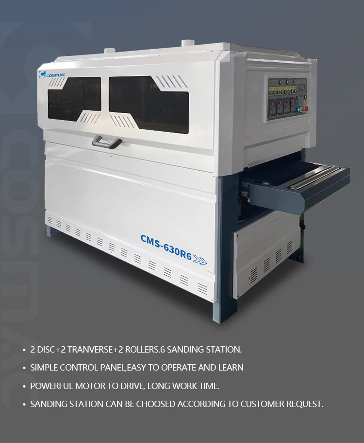 Brush Sanding Machine Wood Furniture Polishing Machine Automatic Brush