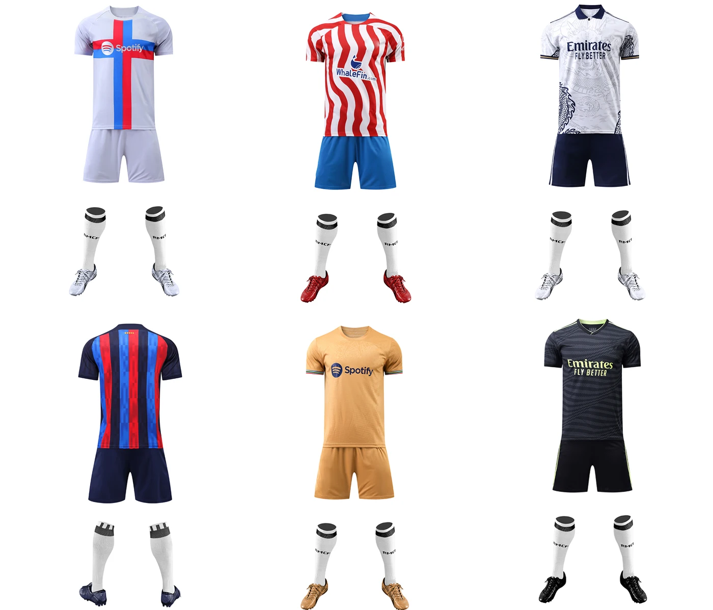 Wholesale La liga soccer jersey