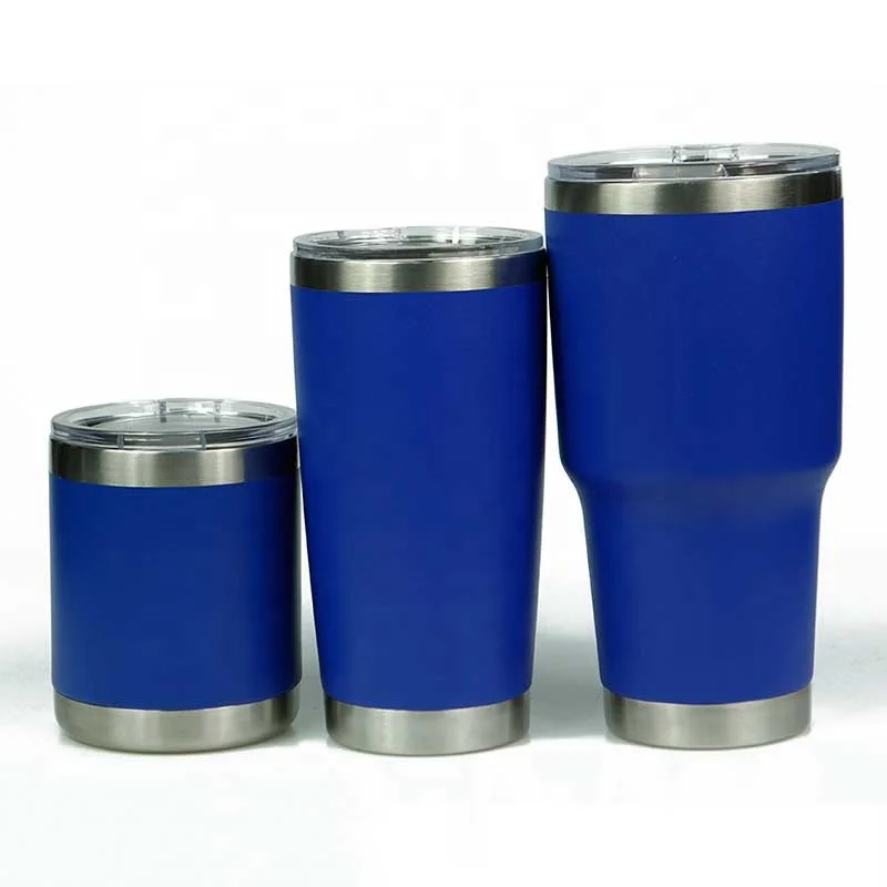 Factory Wholesale 30oz Double Walled Vacuum Insulated Stainless Steel  Tumbler Cups in Bulk with Lid and Straw