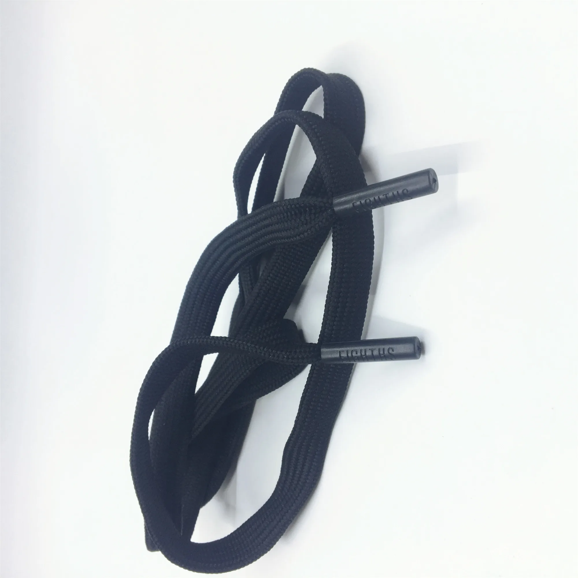 Sudadera con capucha personalizada, cordón plano con cordón