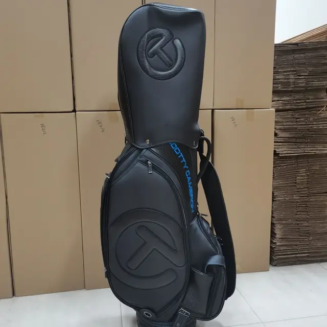 Dynamic Fashion New Golf Bag Standard Golf Ball Bag with Waterproof PU Leather Water Polo Club Feature Model Stand