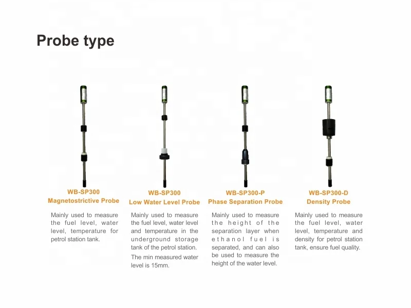 High Accurate Floater Fuel Oil Density Sensor for Gas Station