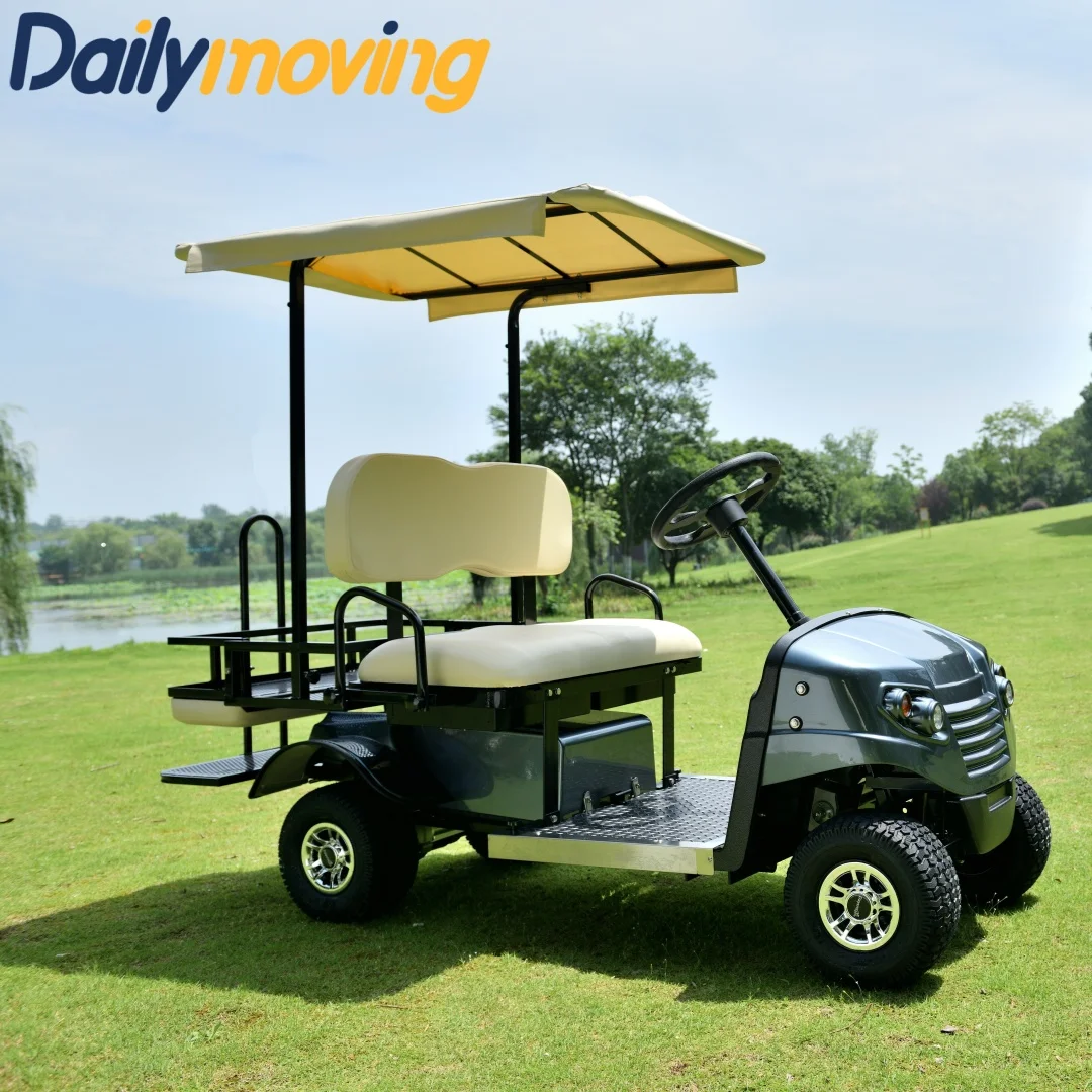 Высокомощная Складная мини-тележка для гольфа взрослых