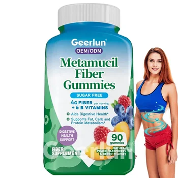 Best Selling Product High Quality Aids Digestive Health Supplements Protein Metabolism Gummy Candy Metamucil Fiber Gummies