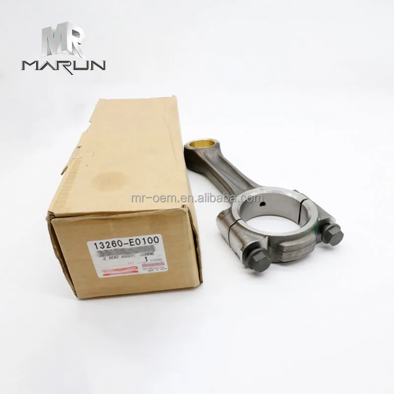 Original J08E Connecting Rod 13260-E0100 Suitable Construction for Excavator Machinery Part