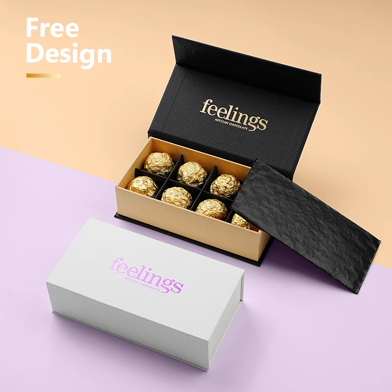 Wholesale Handmade Chocolate Packaging Gift Box Customized Size Color ...
