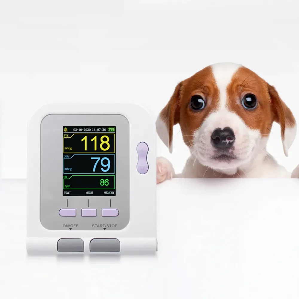 CONTEC08A-VET Veterinary Digital Blood Pressure Monitor For Pets – Dog & Cat Cuff Kit, US Stock