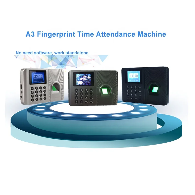 Biometric Fingerprint Password Attendance Machine Employee Checking-in ...