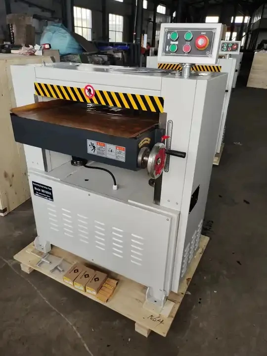 New Automatic Woodworking Double Side Surface Thickness Planer Machine With CE