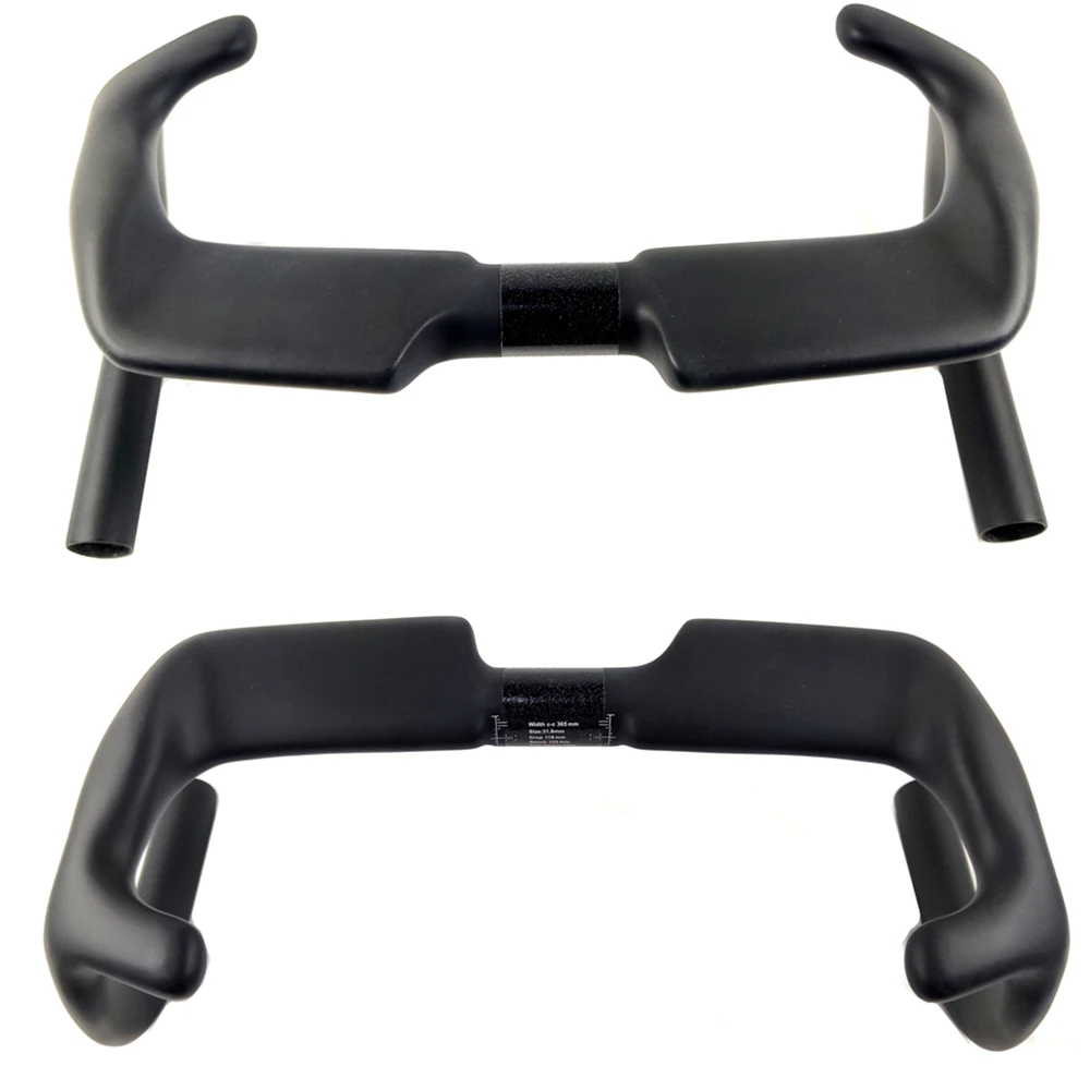 BIKEDOC HB25 Carbon Fiber Track Handlebars for Road Bikes