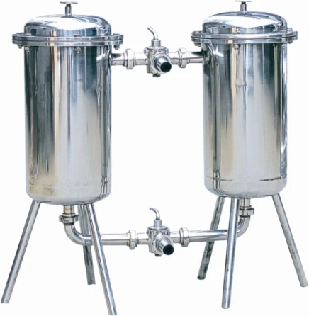 Дуплексный фильтр для молока из нержавеющей стали