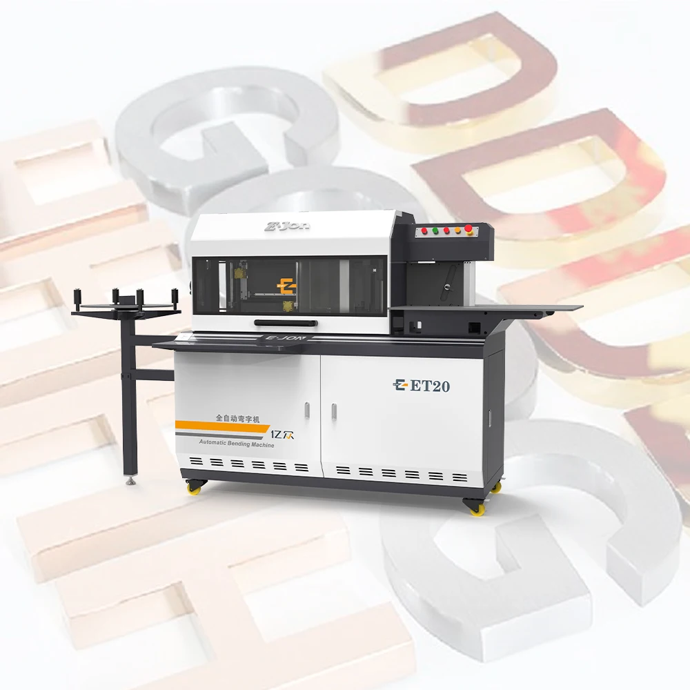 High Configuration EJON ET20 Multifunction Sign Bending Machine LED Neon Sign Making logo Aluminum Letters Bending Machine