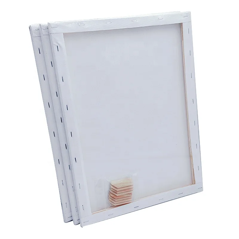 Marco Con Lienzo Arte & Arte - Blanco 60x40 Cm (Madera De Abeto/Algodón)