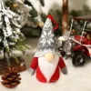 Red/grey B Gnome w/light  15x7x5cm  1pc/bag