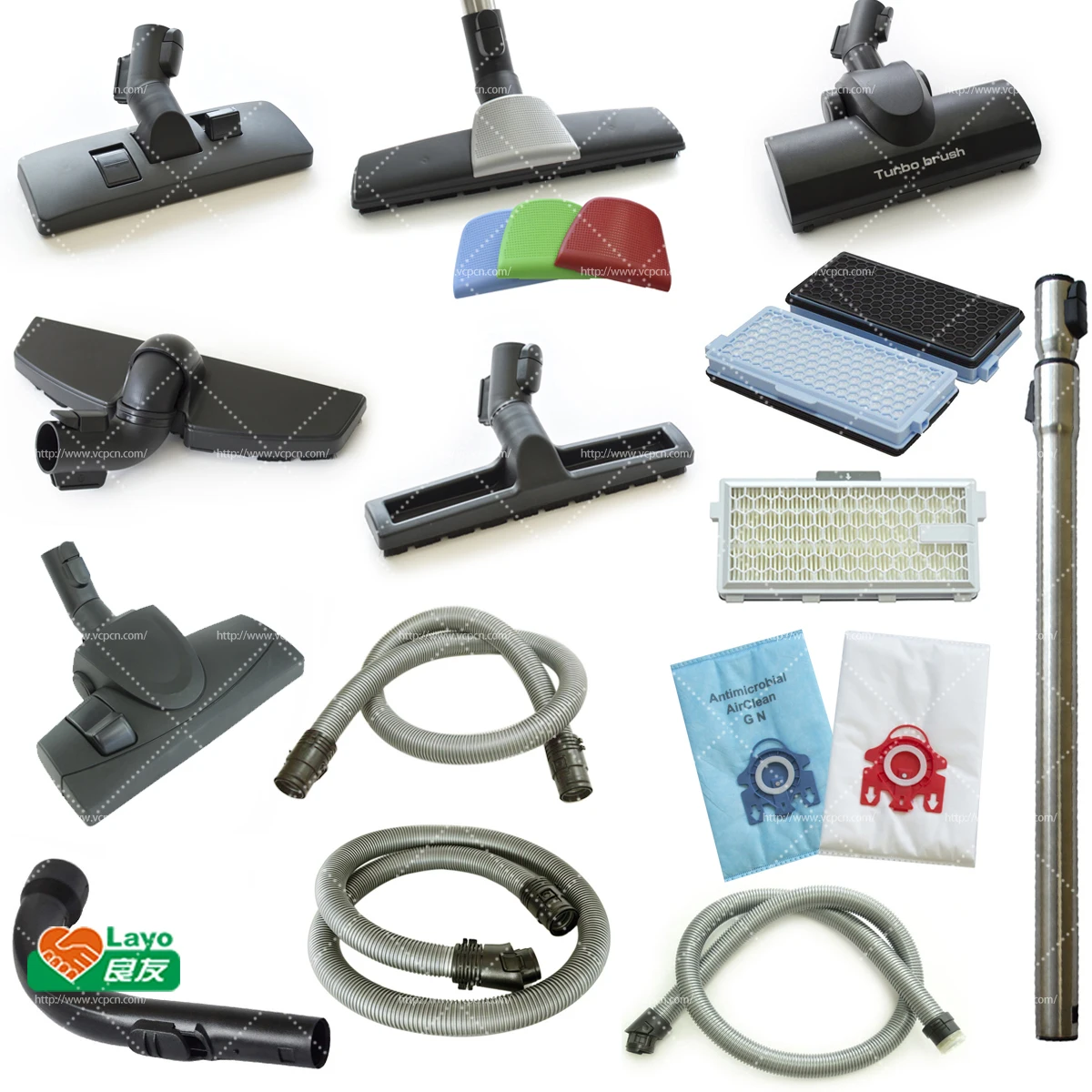 Trade-Shop Filter-Set 2in1 passend für Miele Boost CX1, CX-FSF