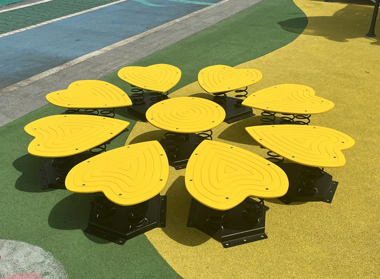 Children's Playground Equipment Set Outdoor Garden Games Children's Balance Training Equipment Customizable Plum Blossom Pile