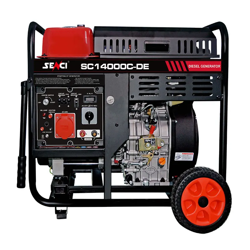 10KW Portable Diesel Generator SC14000C-DE