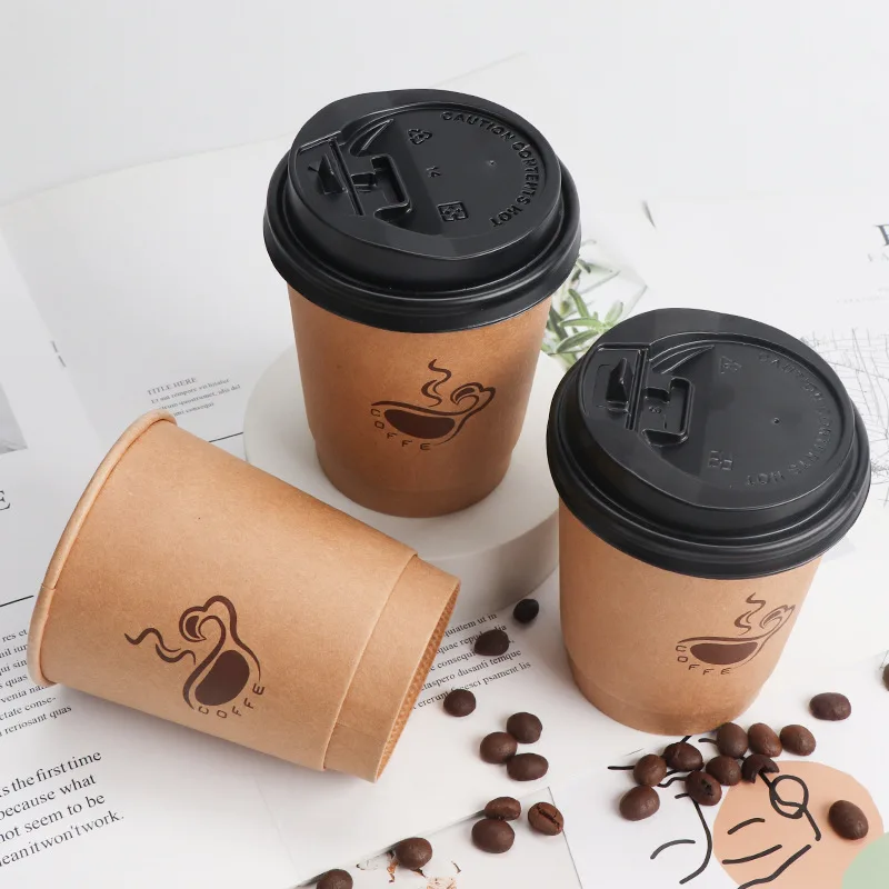 8oz Ripple For Juice 16oz. Paper Cup Printer And Cut