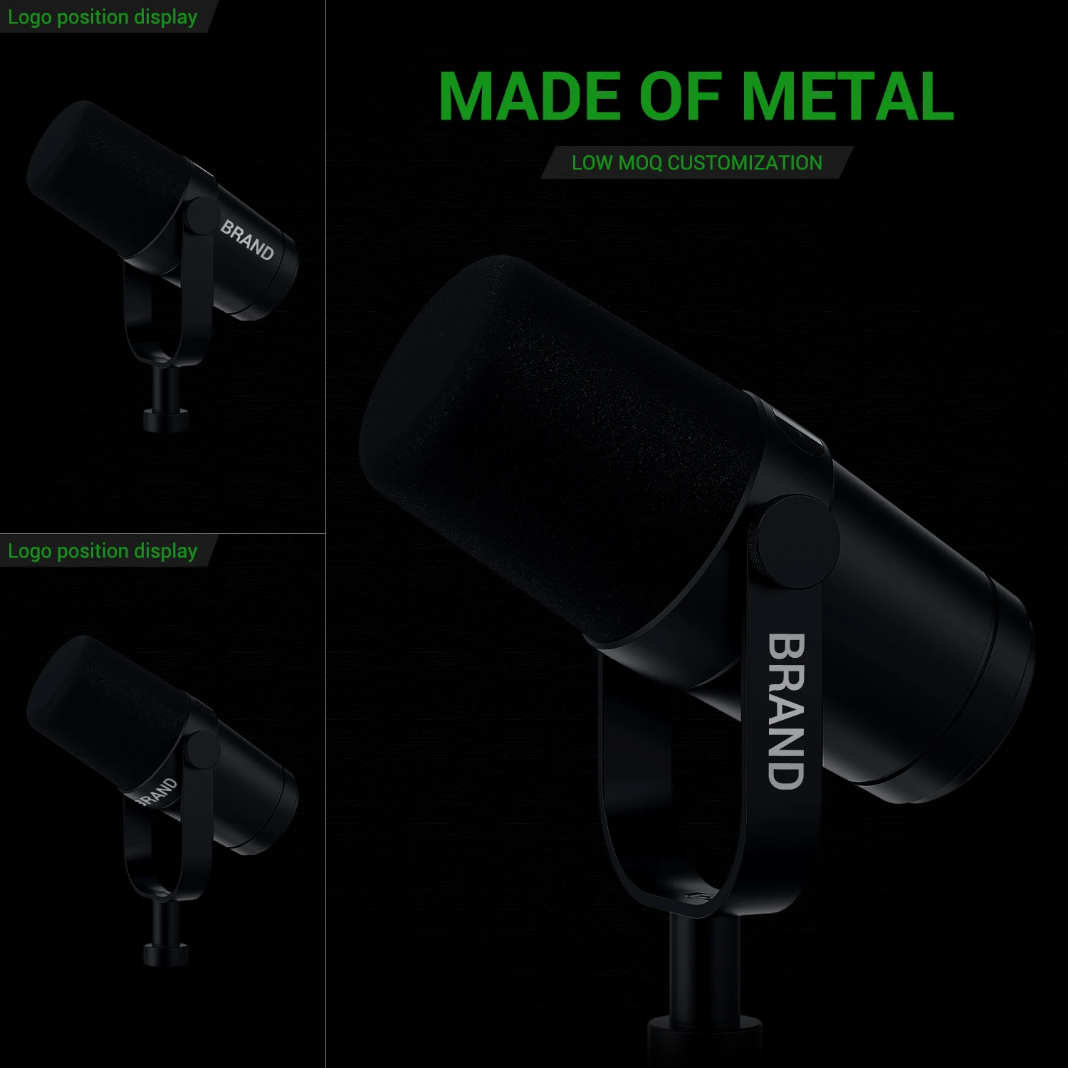 ZTT30 Professional Audio Studio Recording Dynamic XLR USB Youtube Wired Vocal Microphone