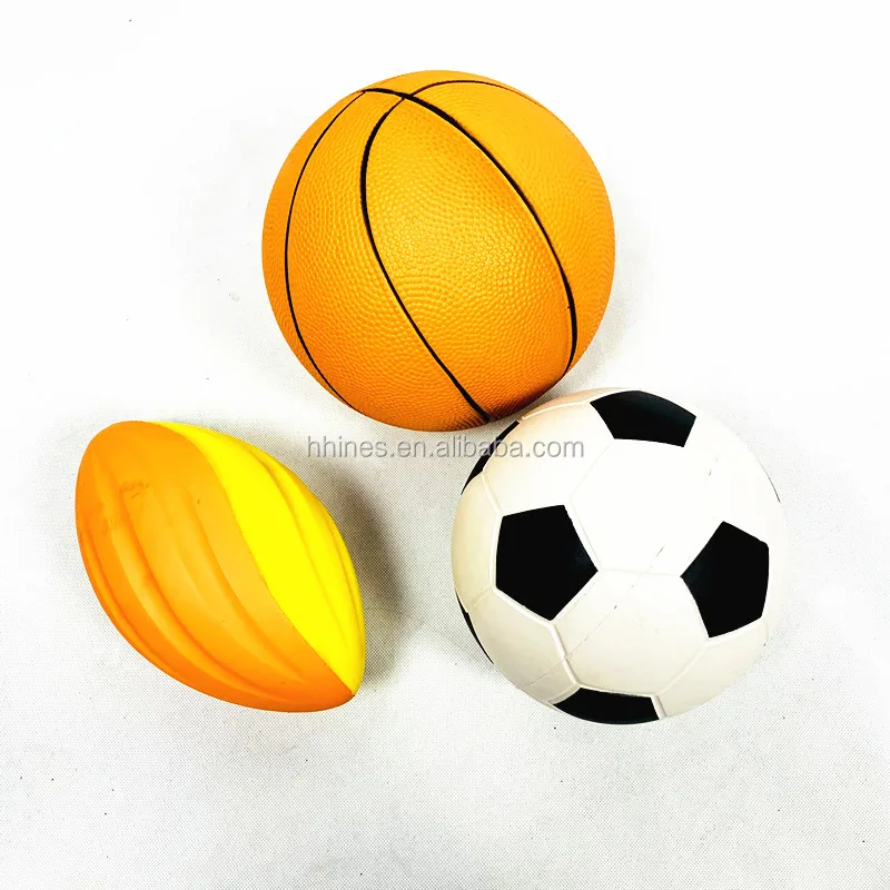 カスタムロゴ ストレスボール 15cm サッカーボール 子供向け おもちゃ