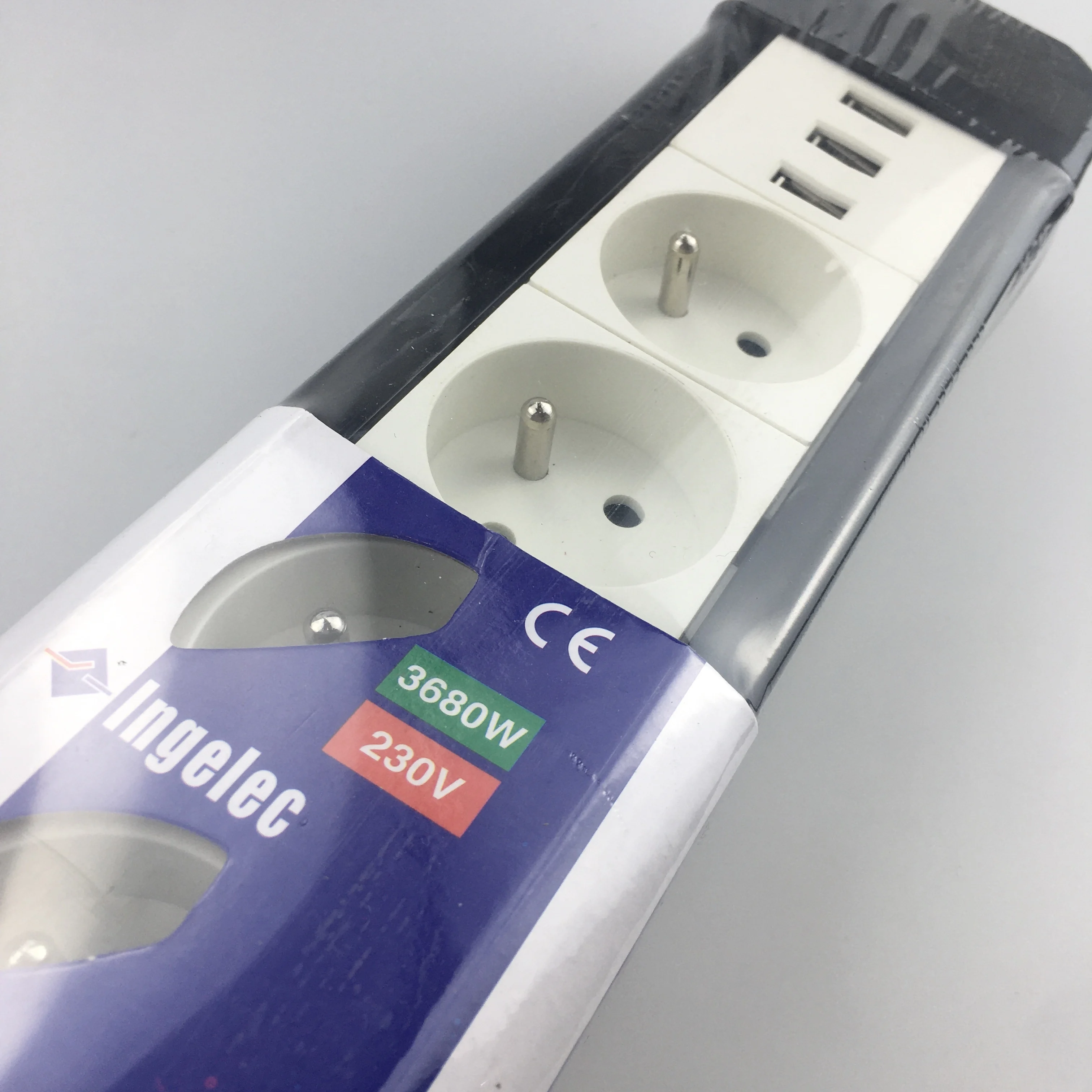 Ingelec Power Strip, Extension Cord With 3 4 5 6 Outlets and 3 USB Charging Ports