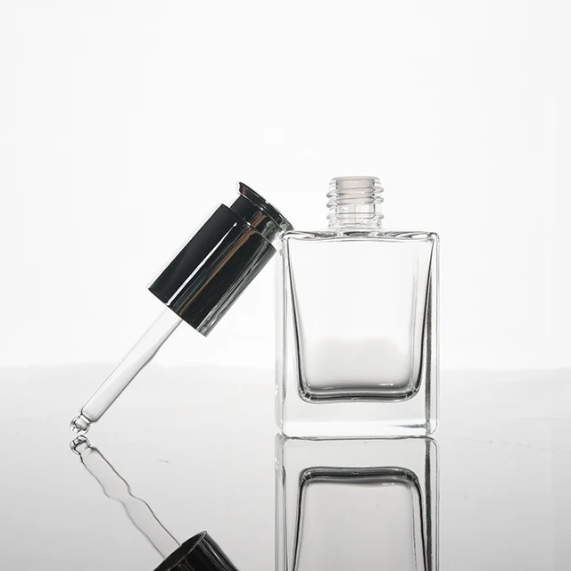 30ml 50ml 100ml glass perfume bottle Spray Bottle Glass Perfume Crystal Surface polish perfume bottle with pump sprayer