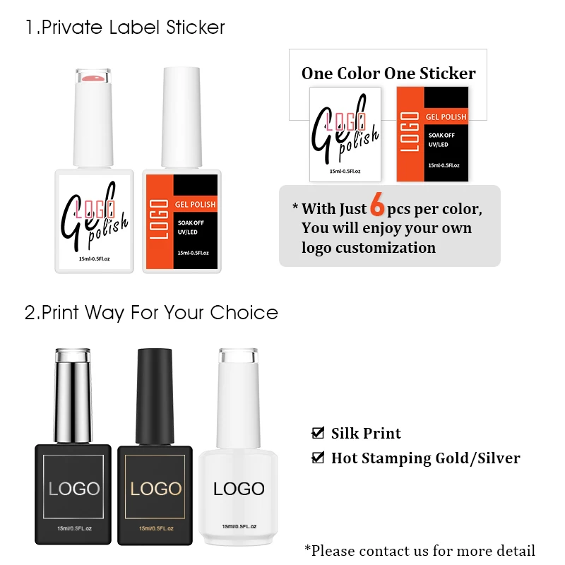 Vendeeni 24 Colors Jelly Gel Polish Set Uv Gel Nail Polish Transparent