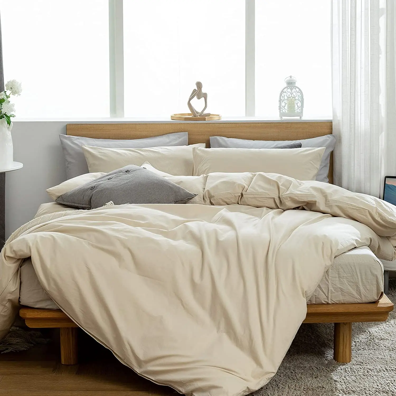 duvet with attached cover