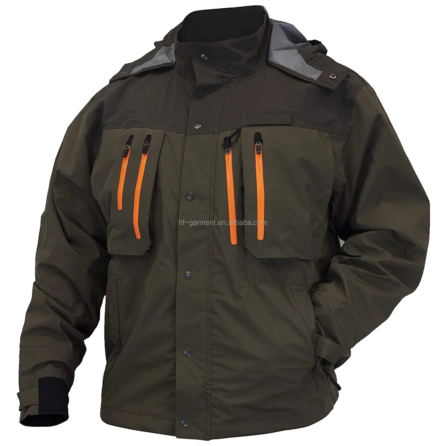 High Quality Outwear Waterproof Fishing Jacket Guide Wading Jacket for Men
