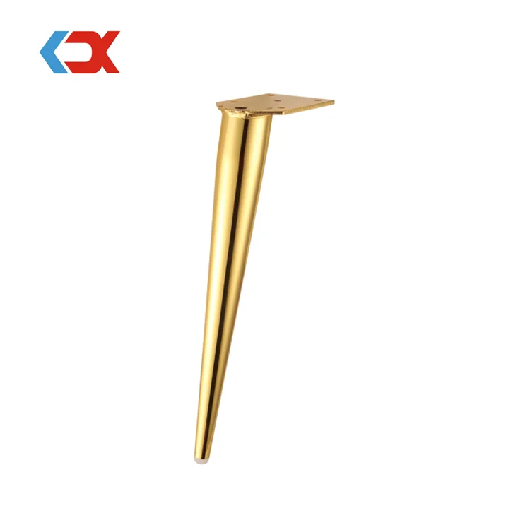 Furniture Legs Golden Color Steel Metal Furniture Leg Table Chair Sofa