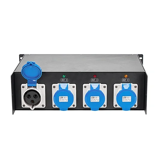 Cee Output Customized Mini 4 Road CEE 32A 3Pin Output 32A 5 Pin Input and Output ...