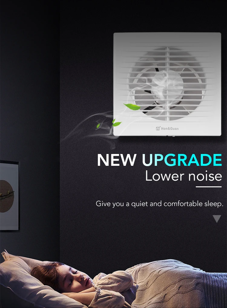 Mounted Wall Exhaust Fan, 4''6'', Ceiling - detail 8