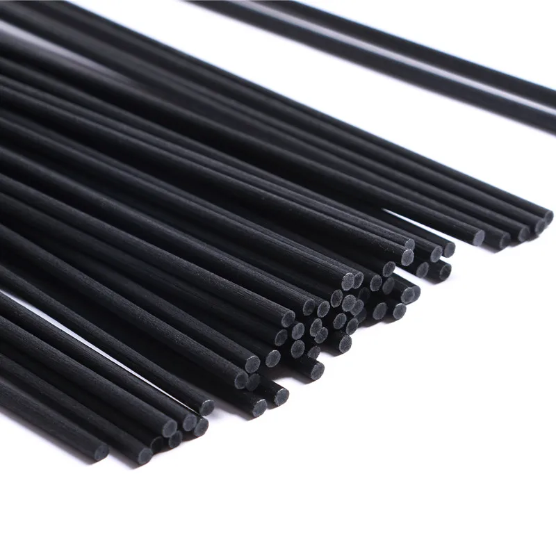 product fashion black white natural color synthetic reed sticks good absorption fragrance polyester fiber reeds-2