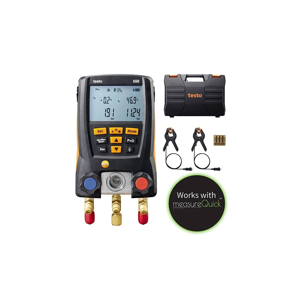 Оригинальный комплект холодильника Testo 550 с поддержкой Bluetooth 0563 1550 по хорошей цене