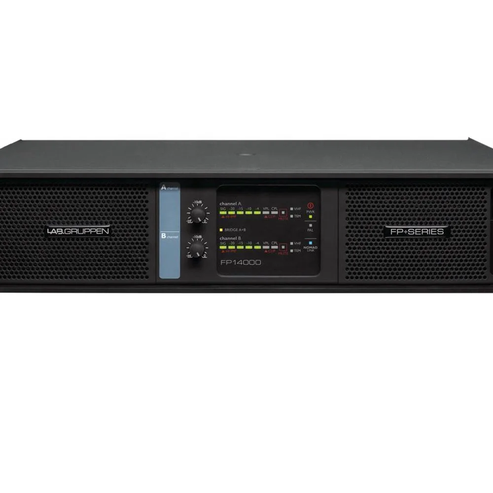 2-Channel 14000W Power Amplifiers Lab.gruppen FP14000 Pa System Line Array Speakers Power Amplifier Professional Class TD