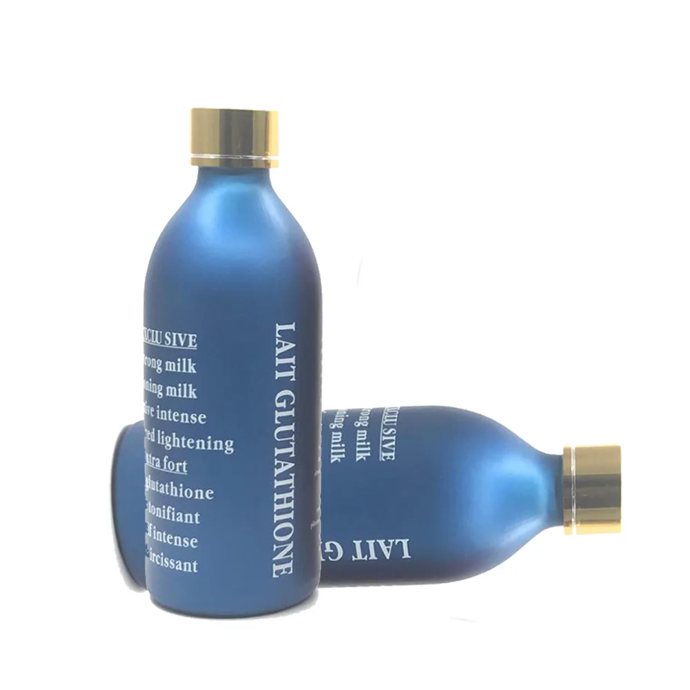 Best Blue Lait Gluta 250ml OEM Organic Advanced Lighten Strong Milk  Whitening Body Lotion