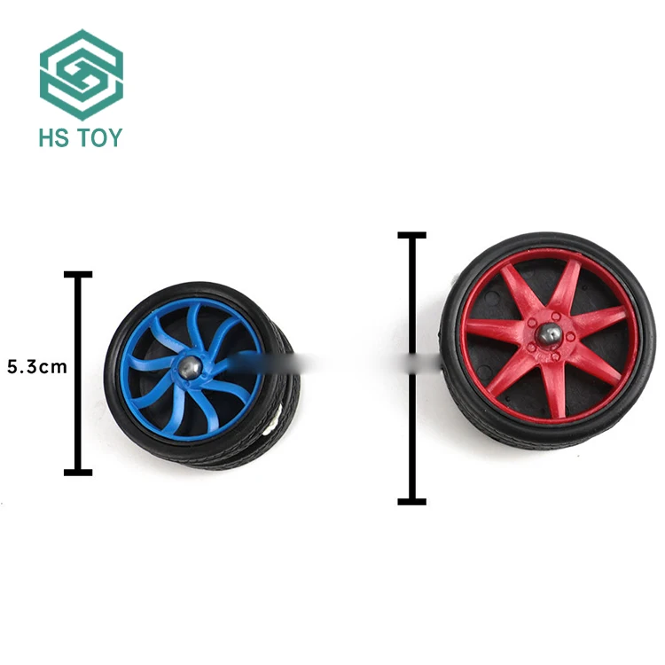 Новый товар новинка оптовая продажа красочные пластиковые игрушки-Йо в форме шины разные