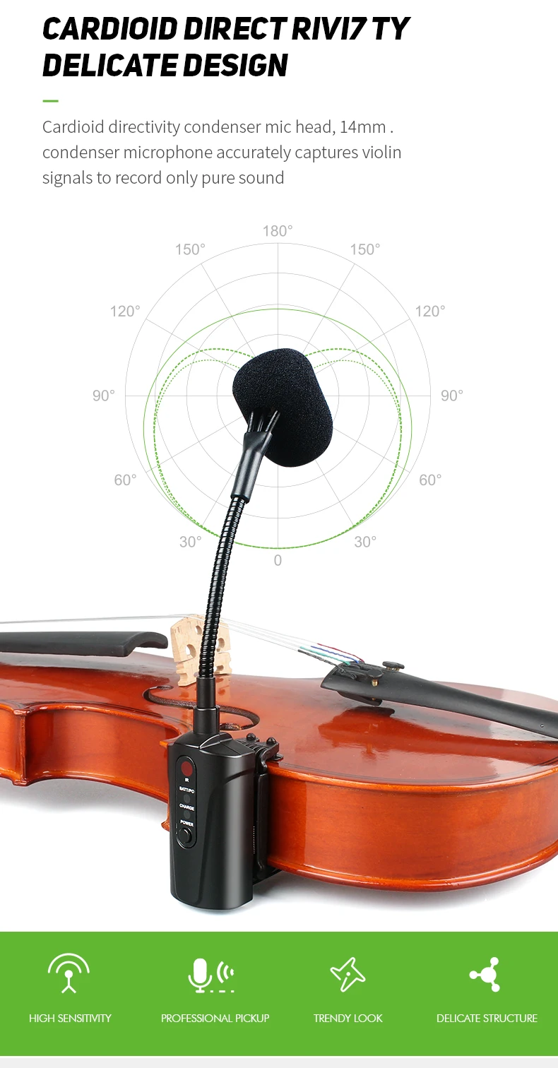 Acemic At5 Wireless Microphone Professional Musical Instrument