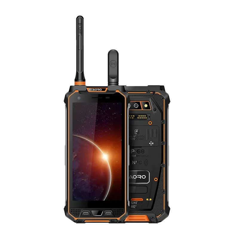 Dual Sim Touch Screen Wifi Gsm Atex Vhf Digital Radio Phone Two Way Dmr Talki Walki Telefones