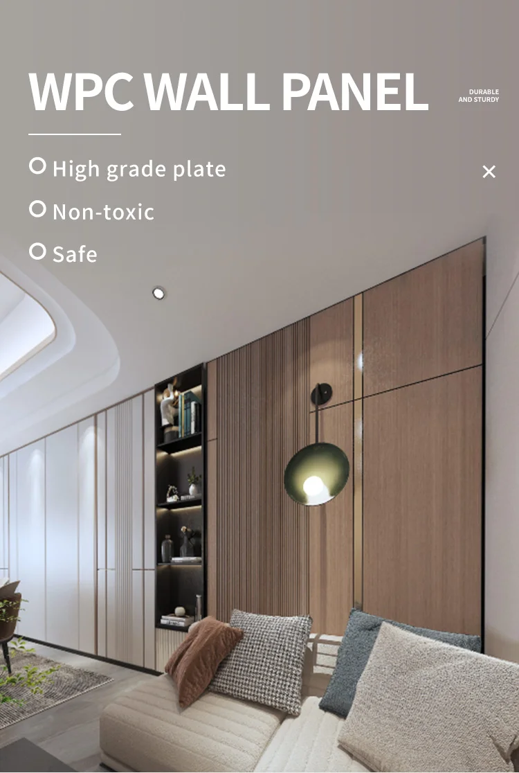 High Quality WPC Wall Panels for Modern Interior Decoration