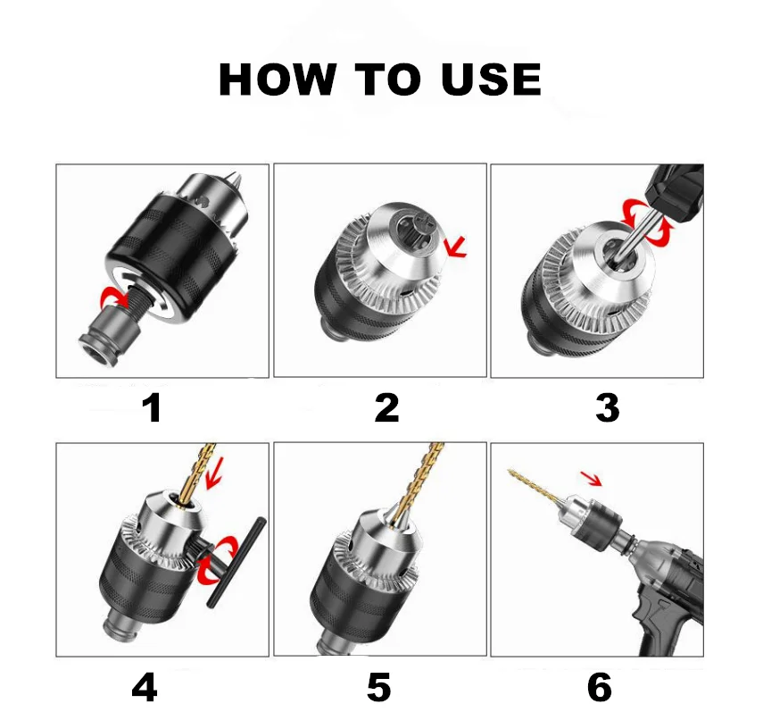 Impact Driver Adaptor 1/2 drive to 1/2x20UNF Drill Chuck supplier