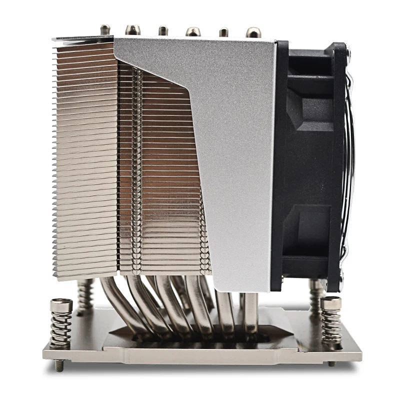 4U for AMD SP3 CPU Cooler with 6 Copper Heat Pipes Heatsink for AMD EPYC Series Dual Heat Pipes TDP 225W Compatible Computer